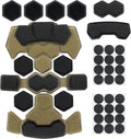 Tactical Airsoft Helmet Pads Internal Memory Foam Protective Liner