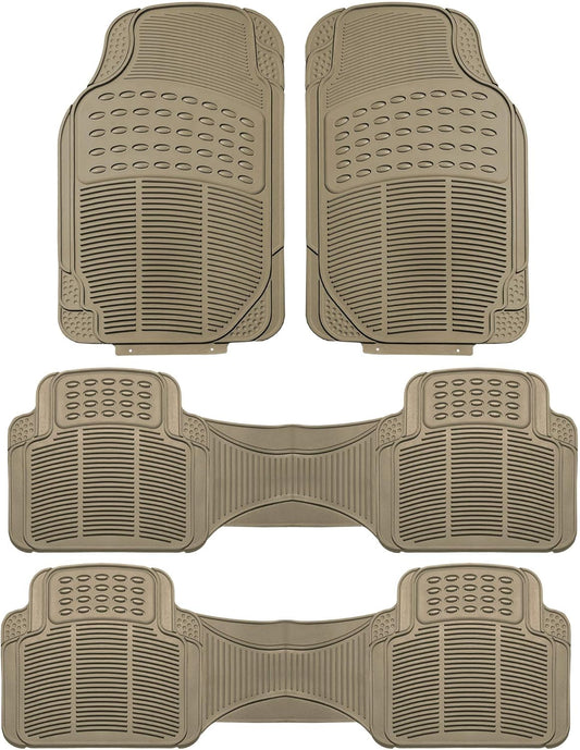Heavy-Duty Rubber Car Floor Mats for All Weather Protection