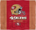 Northwest NFL Unisex Comforter and Sham Set - Team Color Bedding