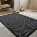 Super Absorbent Chenille Bath Mat - Fast Drying Non Slip Bath Rug