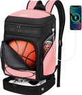 Basketball Backpack Bag Large Sports Bag with Ball Holder - Spacious