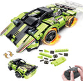 STEM Building Toys 2-in-1 Remote Control Racer - Creative Learning
