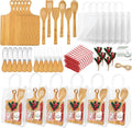 6 Set Christmas Kitchen Utensils Bamboo Cheese Board Gift Set