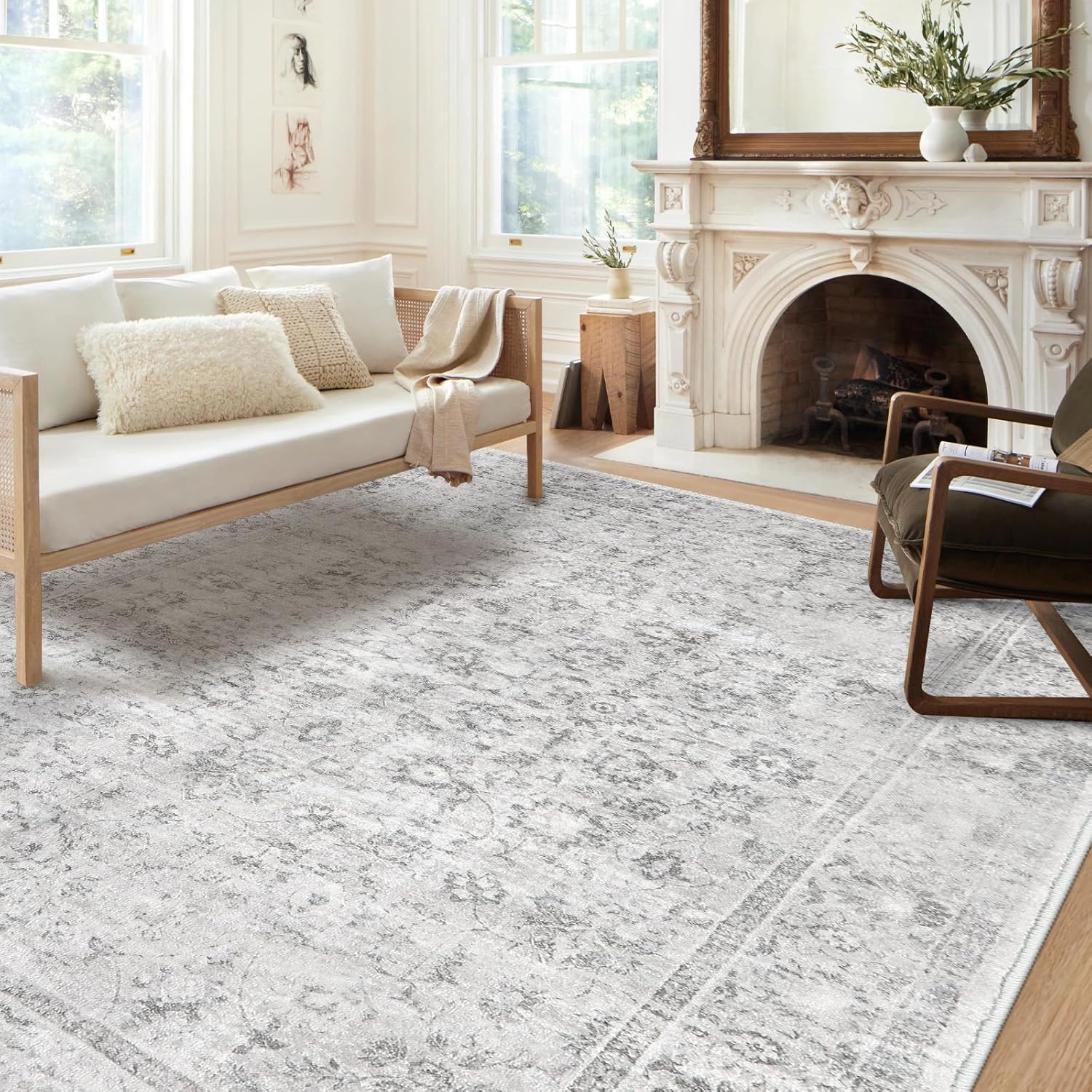 LIVEBOX 10x14 Area Rugs for Living Room - Soft Non-Slip Design