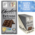 Chocolove Extreme Dark Chocolate Bars 88% Cocoa - Intense Flavor