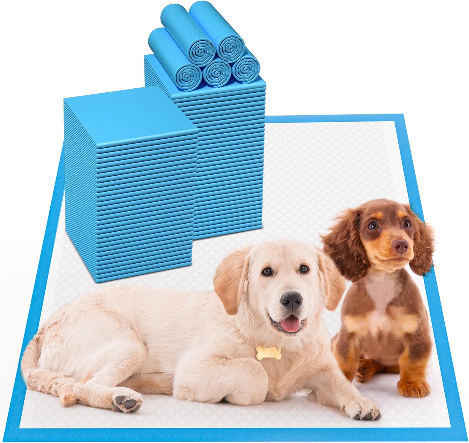Upgrade Leak-Proof Pet Training Pads for Dogs and Cats