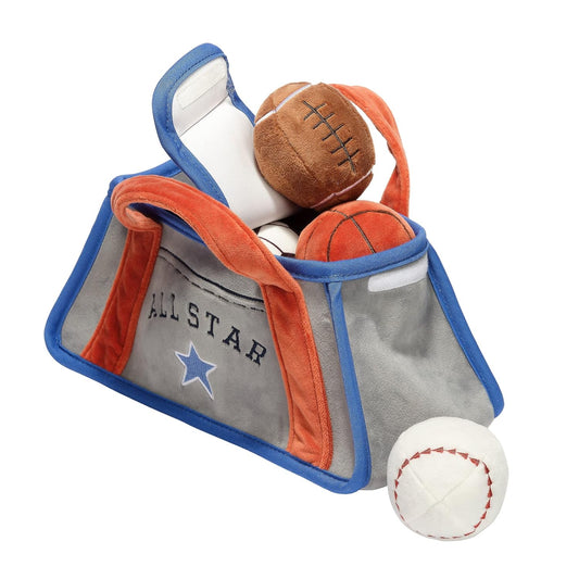Lambs & Ivy Interactive Sports Plush Set - Playful Trio