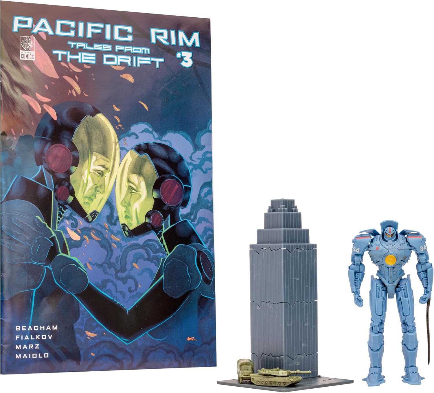 McFarlane Toys Gipsy Danger 4 Figure Playset with Comic