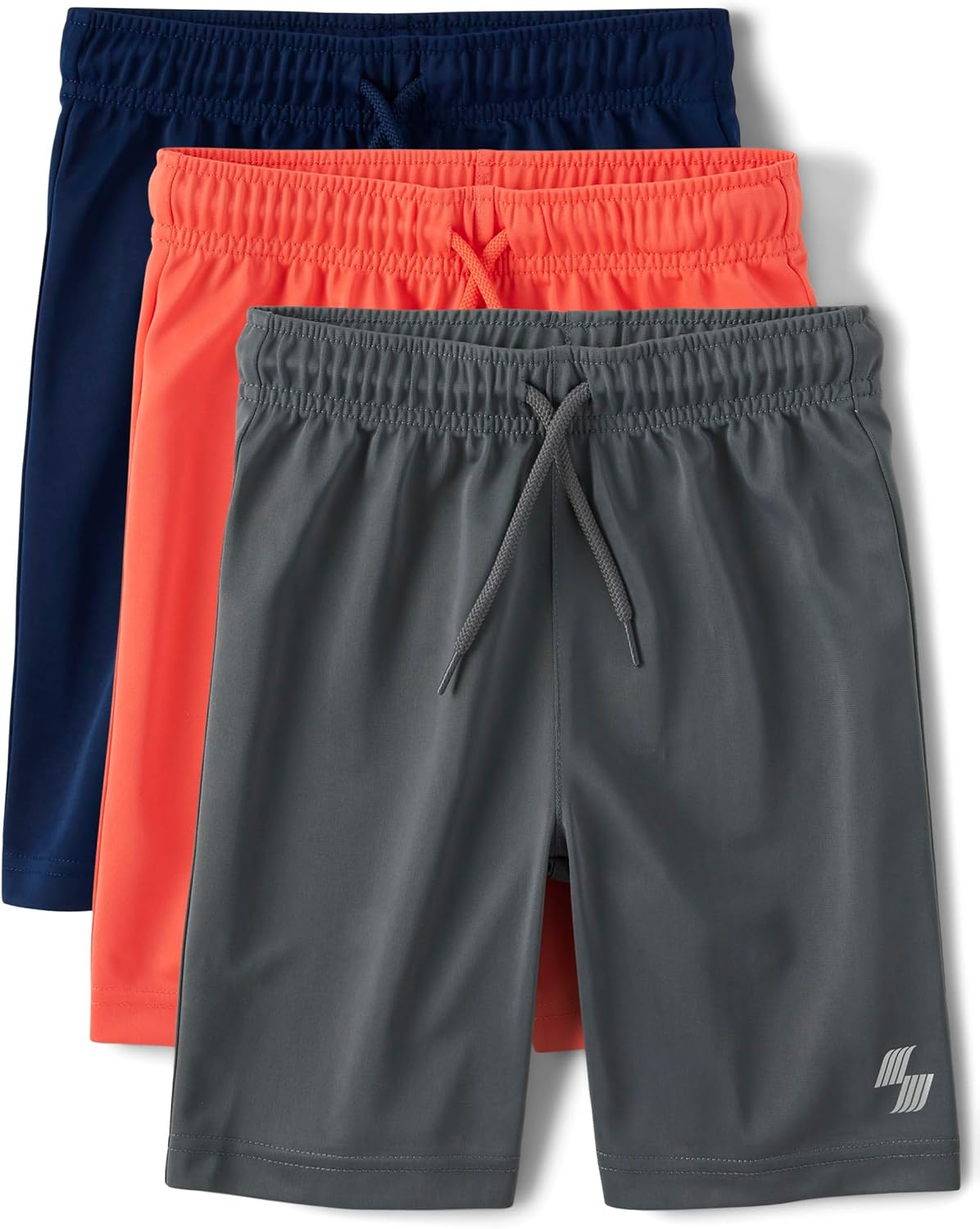 Boys' Athletic Basketball Shorts - Comfy 3-Pack for Active Kids
