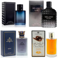 4-Piece Cologne for Men - Choco Musk, Milano, SE & King Scents