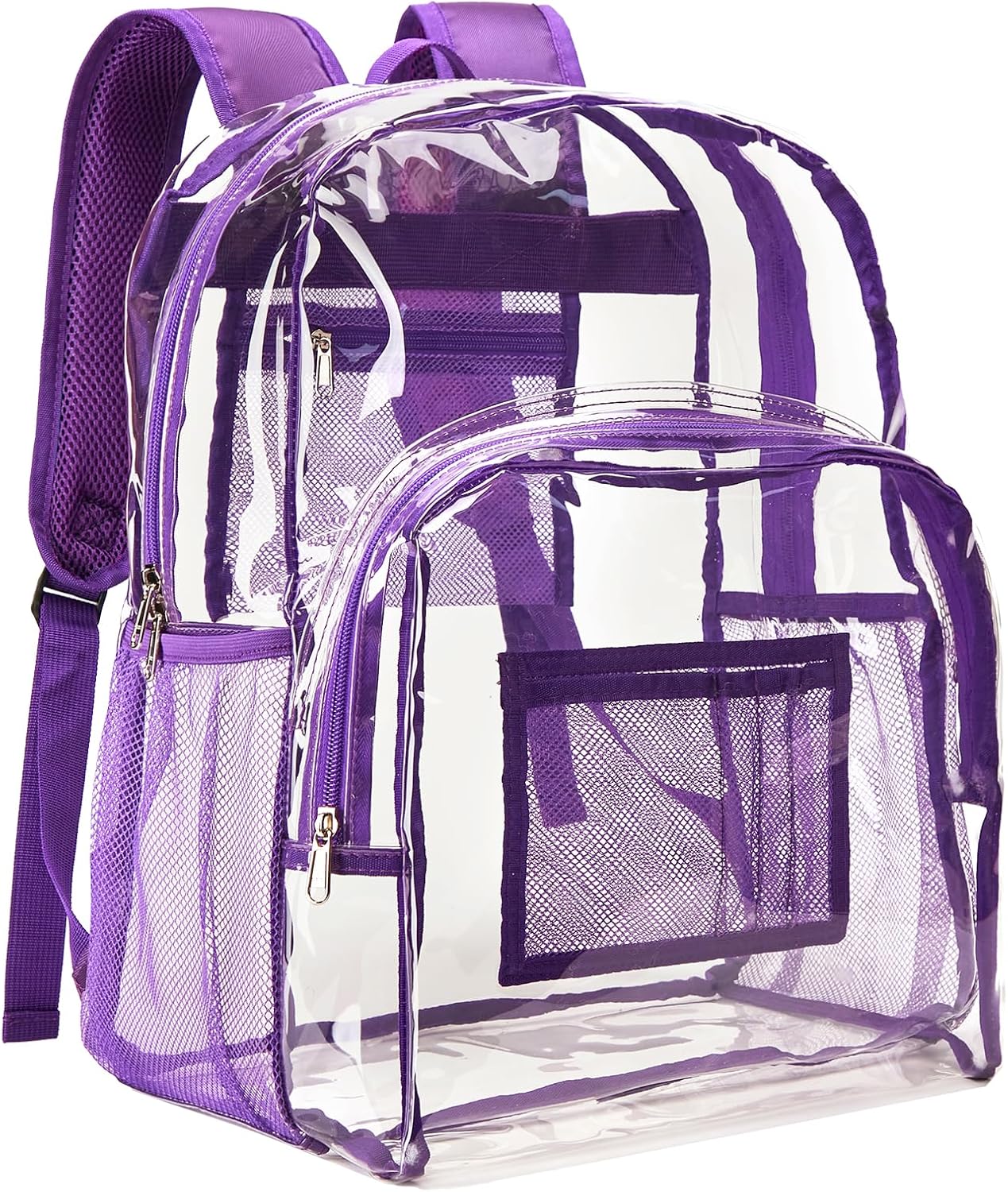 Vorspack Clear Backpack Extra Large Heavy Duty PVC Design