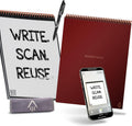 Rocketbook Flip Letter Size Spiral Notebook Scarlet Sky - Reusable