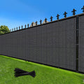 Privacy Fence Screen 6ftx14ft Dark Gray - Durable Outdoor Wind Block