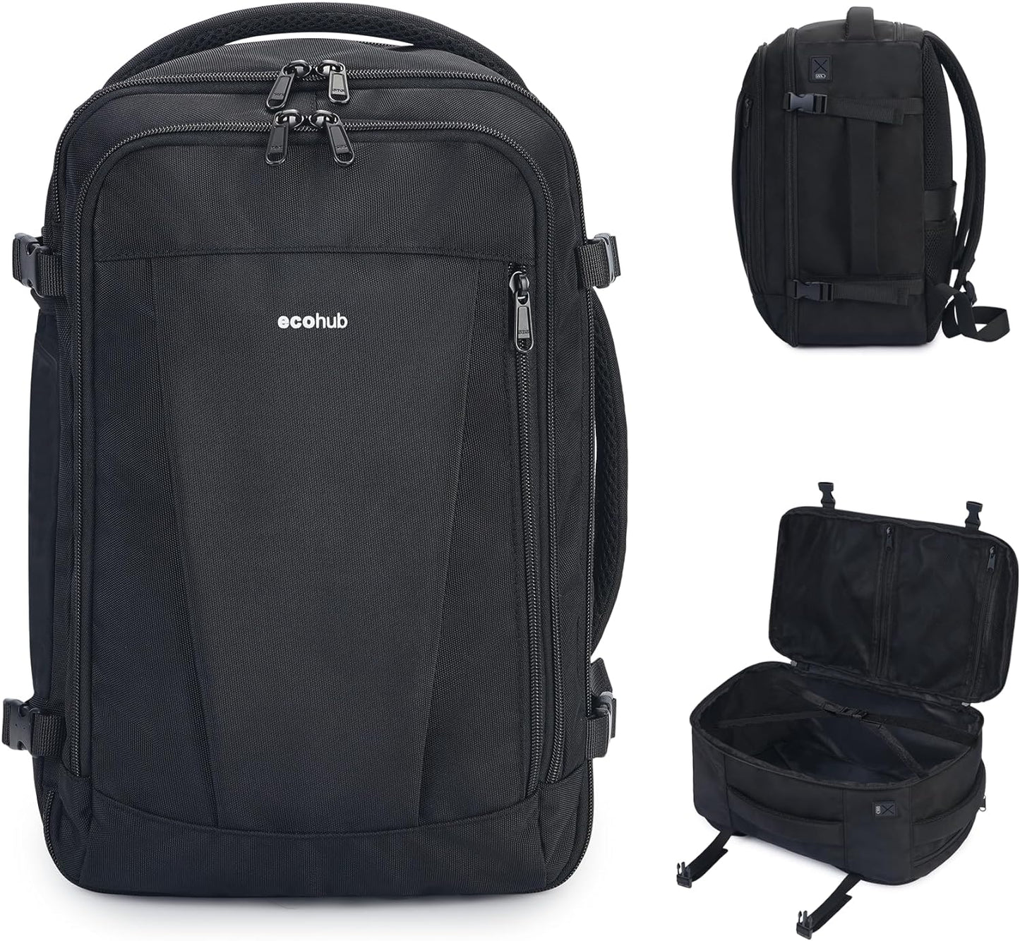 ECOHUB Travel Backpack: Perfect Personal Item for Airlines