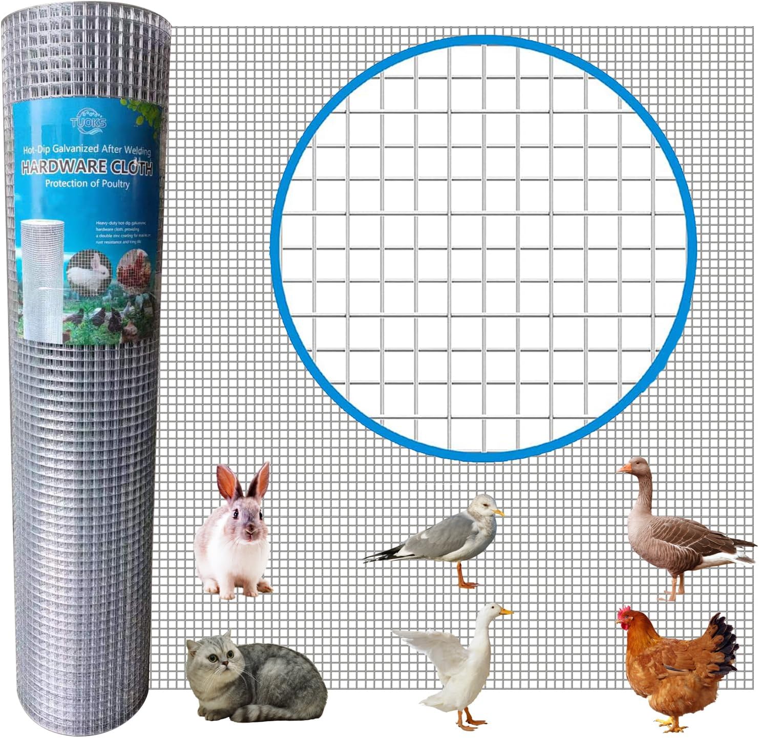Hardware Cloth 3/4 Inch 48x100ft for Fencing and Protection