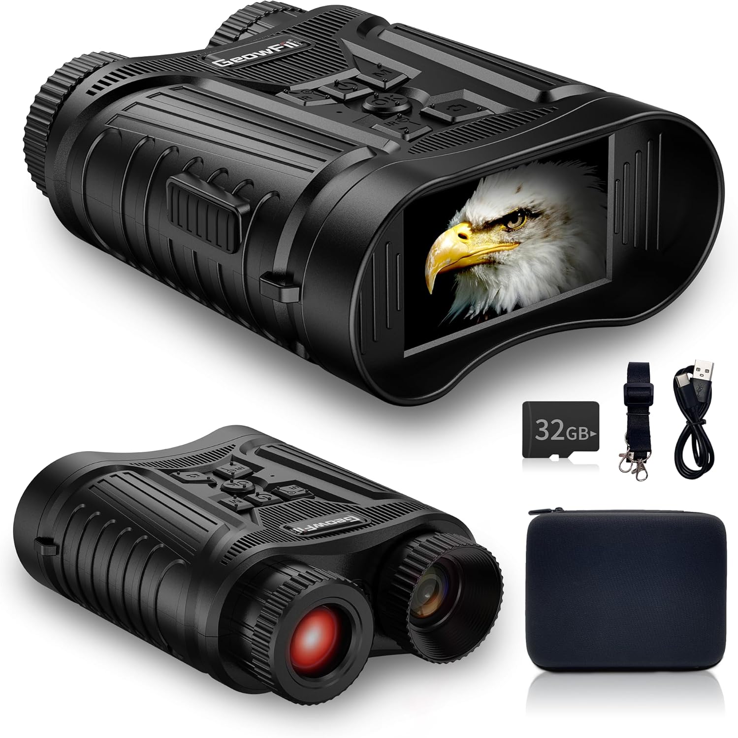 GeowFiiTech Night Vision Goggles for Hunting & Camping Adventures