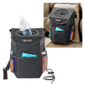 High Road StashAway Heavy Duty Car Trash Can - Covered, Leakproof