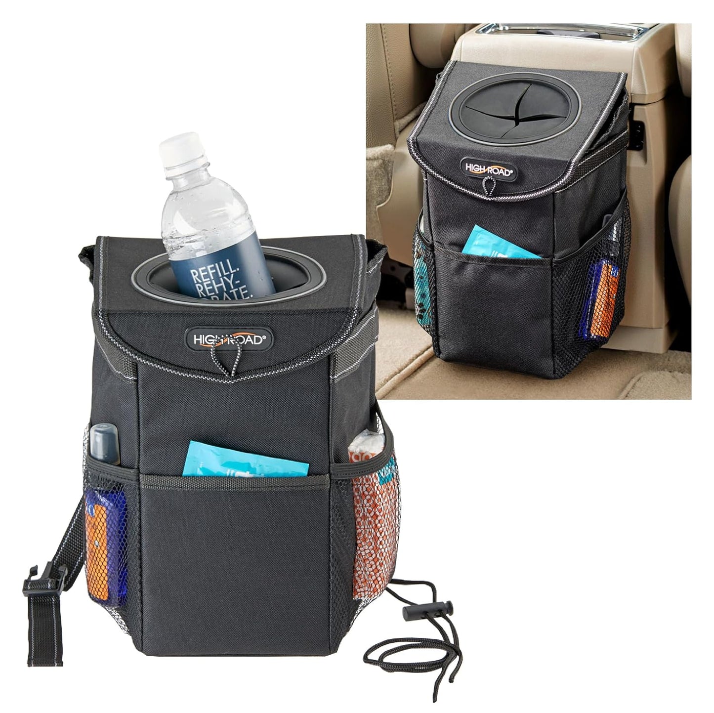 StashAway Car Trash Can - Stable Storage Solution