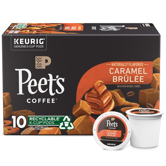Peet's Caramel Brulee K-Cup Pods - Light Roast