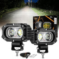 Auxbeam 4In LED Offroad Light for Trucks - Super Bright 60W Pods