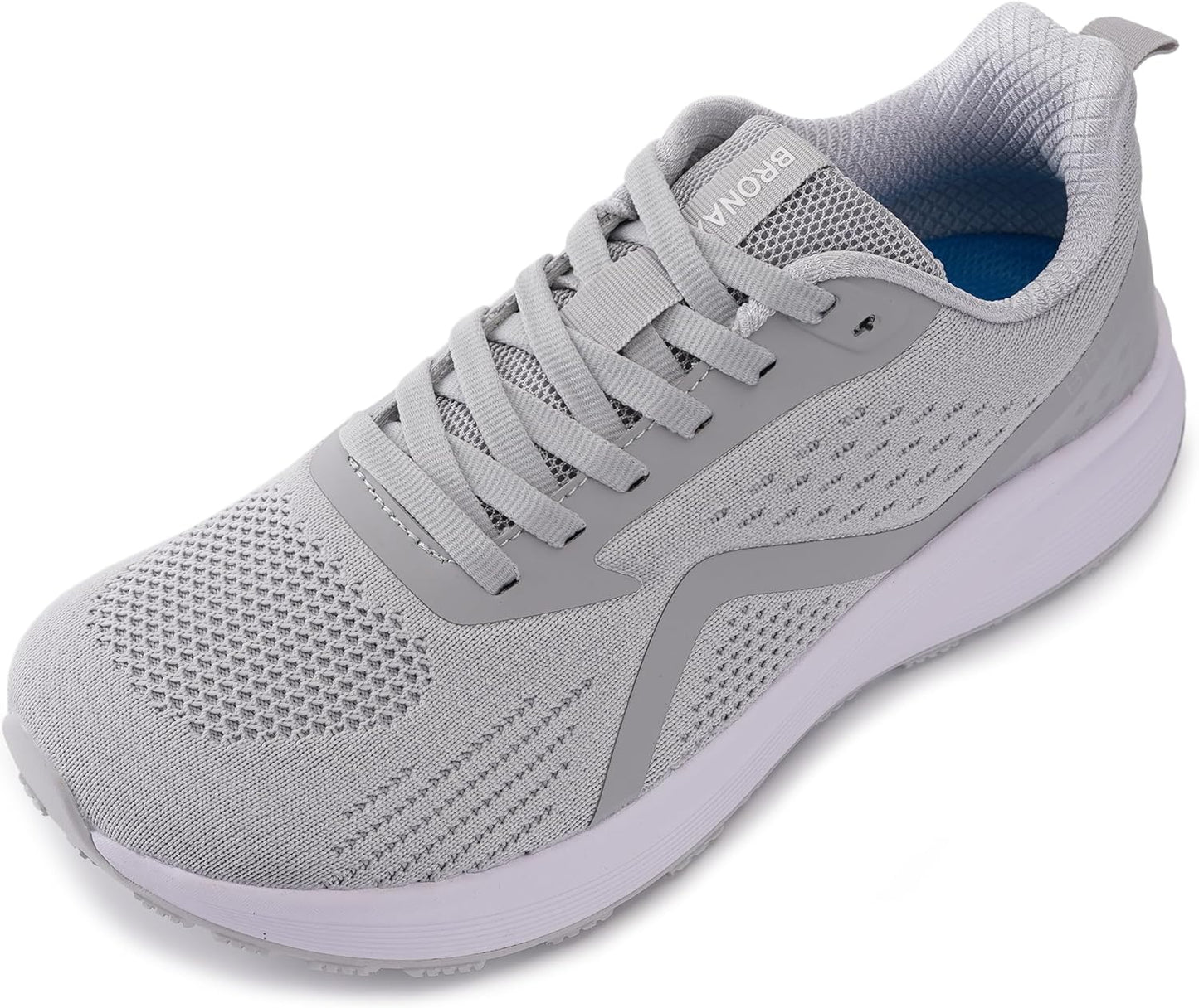 BRONAX Men's Wide Cushioned Supportive Road Running Shoes Review