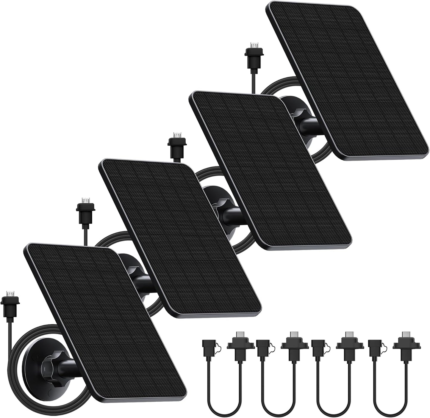 Blink Camera Solar Panel 4 Pack - Extended Cable Length