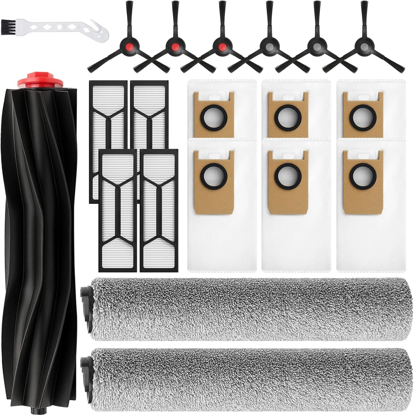 20 Pack Replacement Parts for Eufy S1 Pro Omni Robot Vacuums