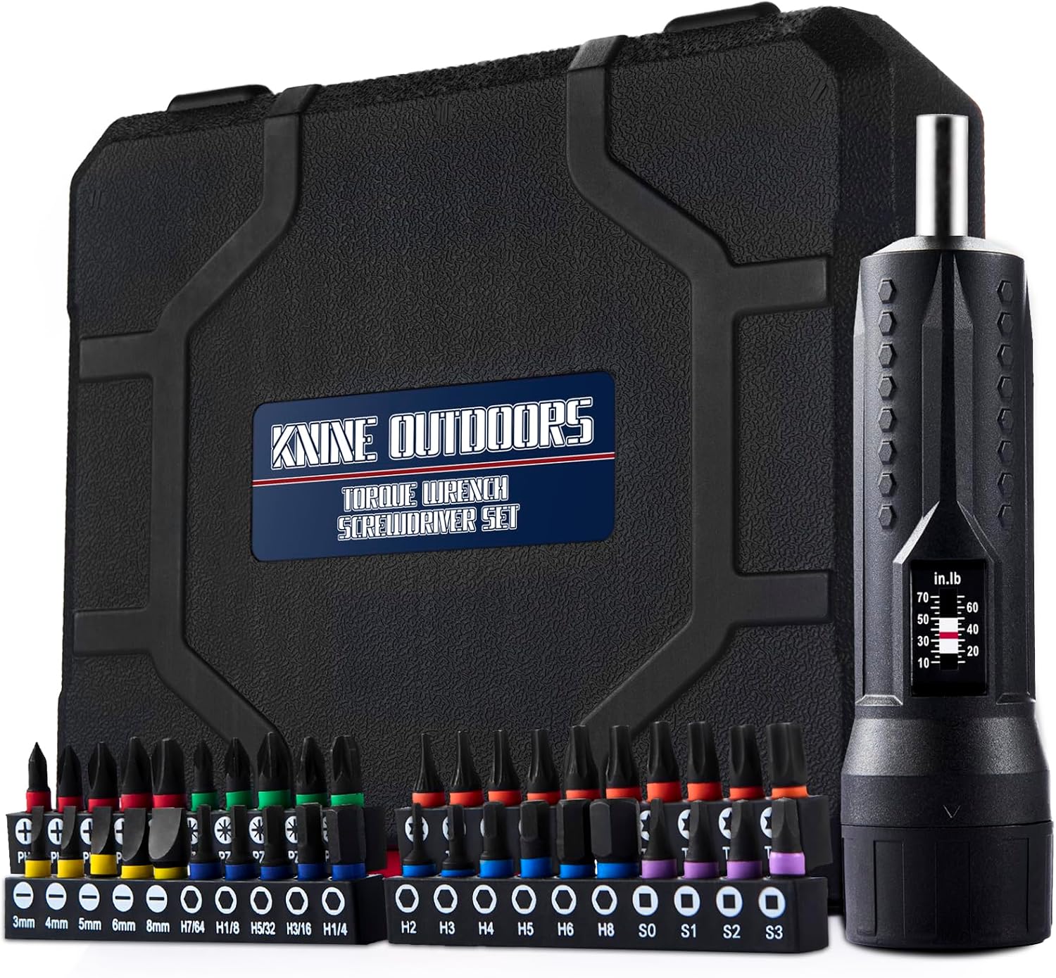 KNINE OUTDOORS Torque Screwdriver Set for Bike Repairing and More