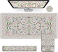 XL 4 in 1 Desk Mat Set - XXL Gaming Mouse Pad with Wrist Rests