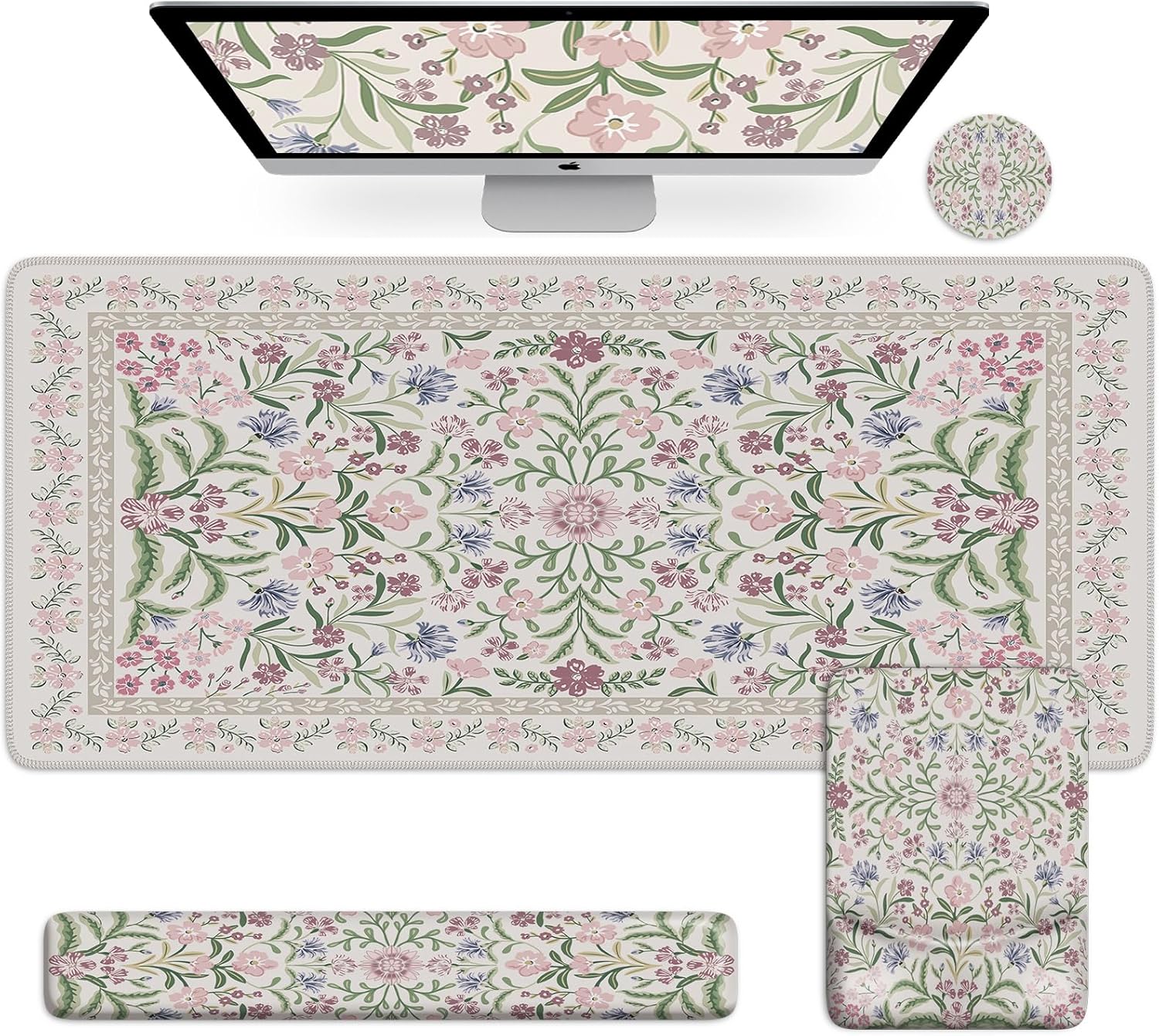 iCasso Ergonomic Desk Mat Combo for Ultimate Comfort