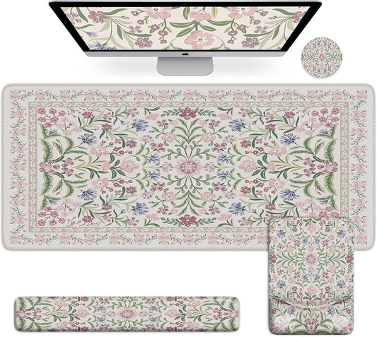iCasso Ergonomic Desk Mat Combo for Ultimate Comfort