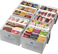 Chest Freezer Organizer Bins 4 Pack Large 19x14x9 - Stackable