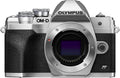 OM SYSTEM OLYMPUS E-M10 Mark IV Silver Mirrorless Camera - Compact 4K