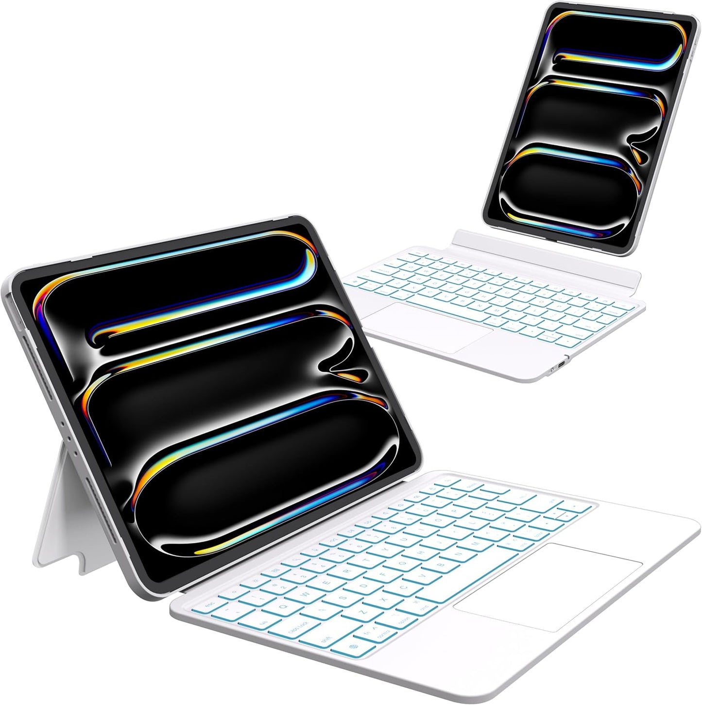 iPad Pro 11 Inch Case with Keyboard, Magnetic Detachable Design