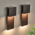 Outdoor Wall Lights Modern Exterior Wall Sconce 2-Pack - Warm 3000K