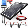 POWOXI 20W Solar Battery Charger Maintainer - Trickle Charge Kit