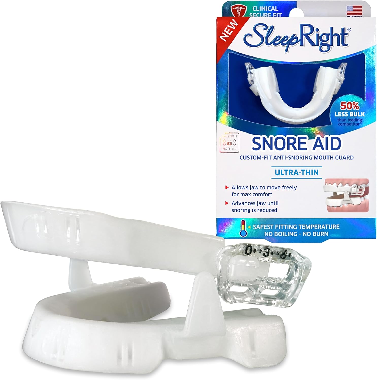 SleepRight Snore Aid: The Ultimate Anti-Snoring Device for Comfort