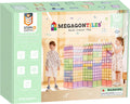 120PCS Premium MagneticTiles Building Set - STEM Certified Educational