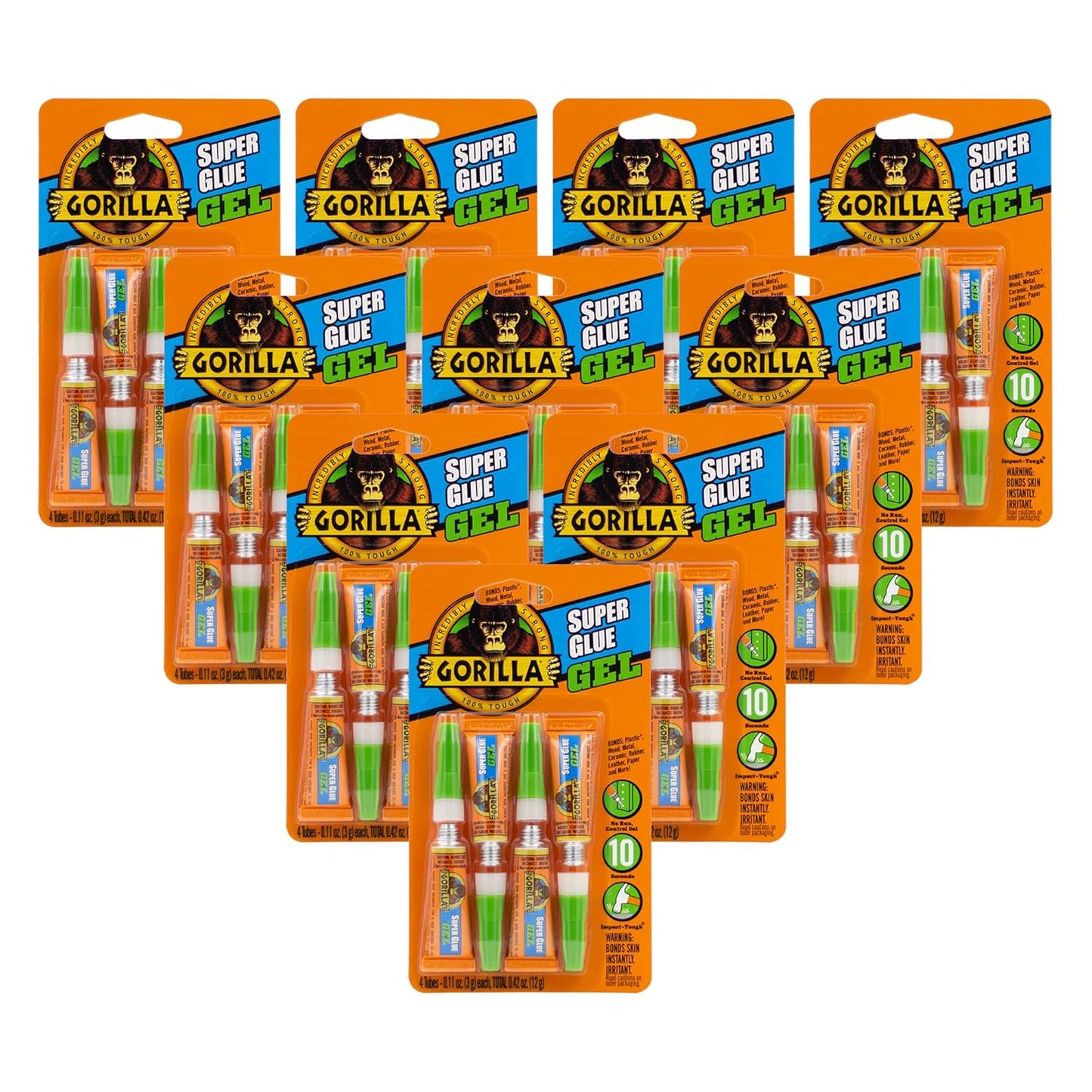 Gorilla Super Glue Gel for Fast Repairs and All Purpose Use