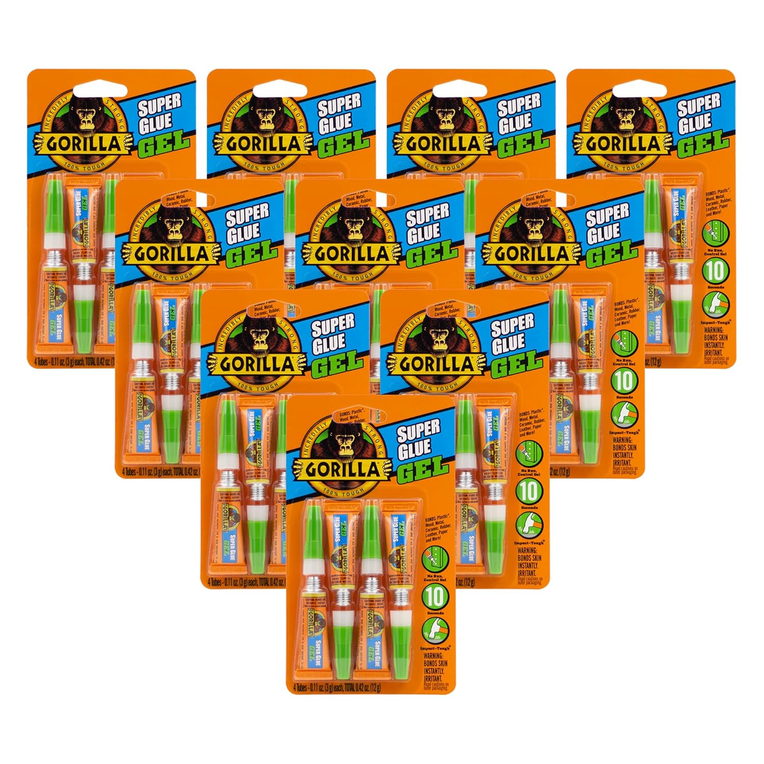 Gorilla Super Glue Gel for Fast Repairs and All Purpose Use