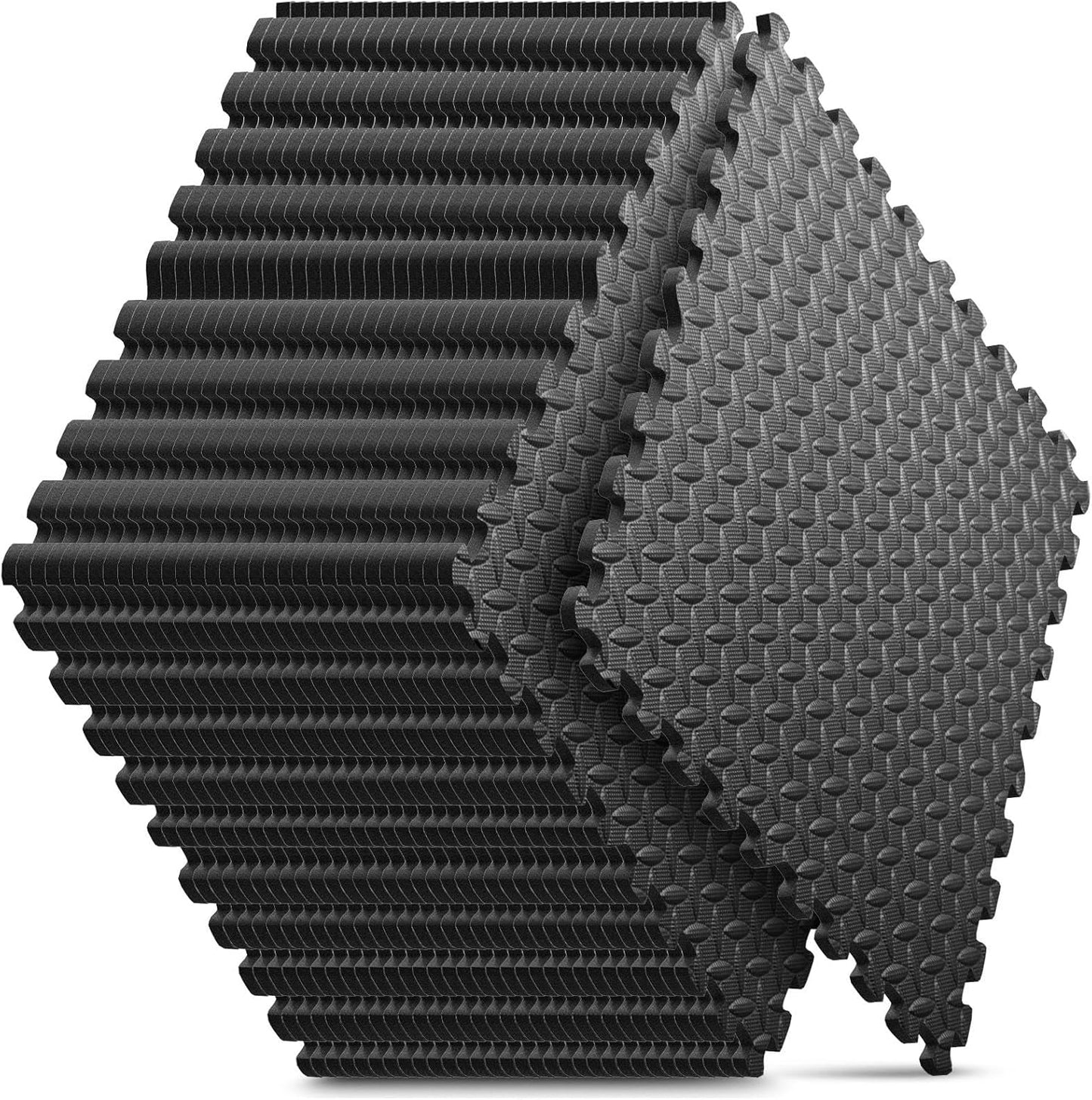 Home Gym Mat Puzzle Exercise Mat for Workout and Play Areas
