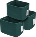 Cotton Rope Storage Baskets for Organizing Toys and Clothing