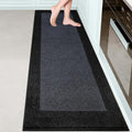 Machine Washable Kitchen Rug 24 in x 84 in - Non Slip Absorbent Runner