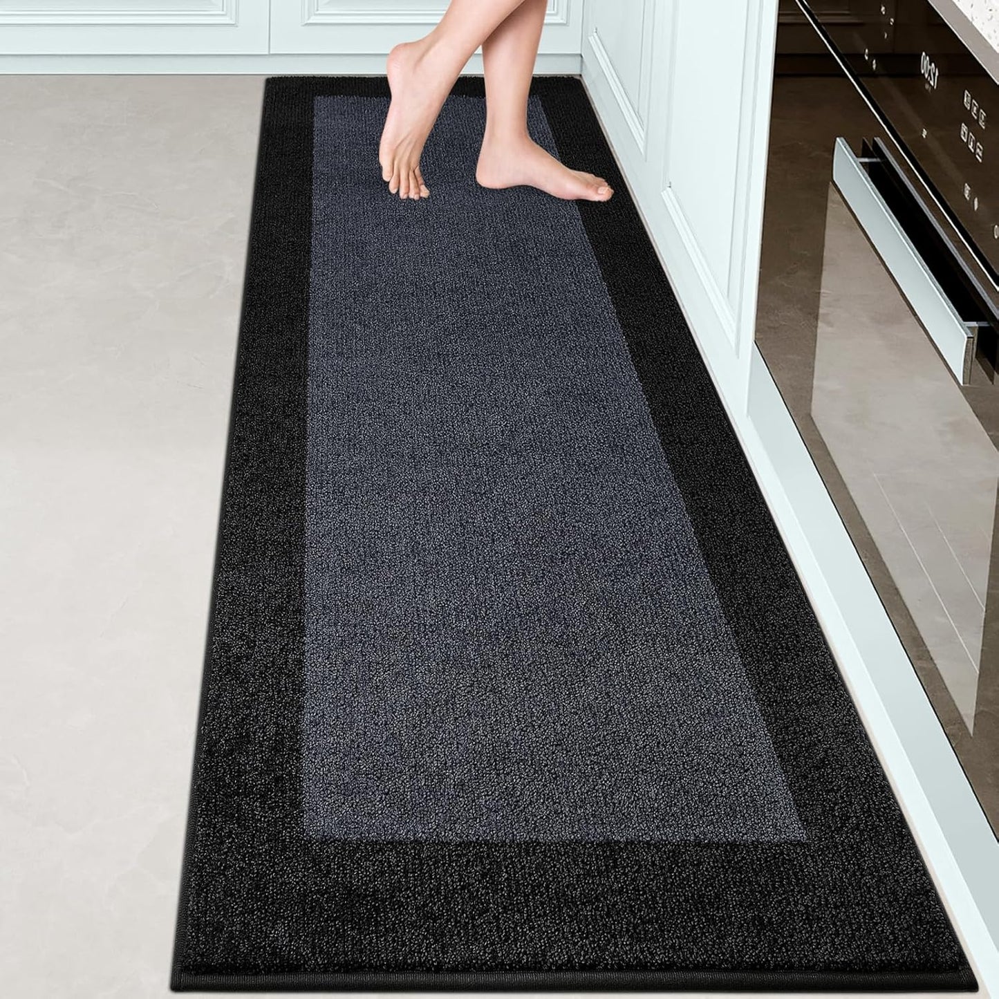 Machine Washable Kitchen Rug 24in x 84in for Any Space