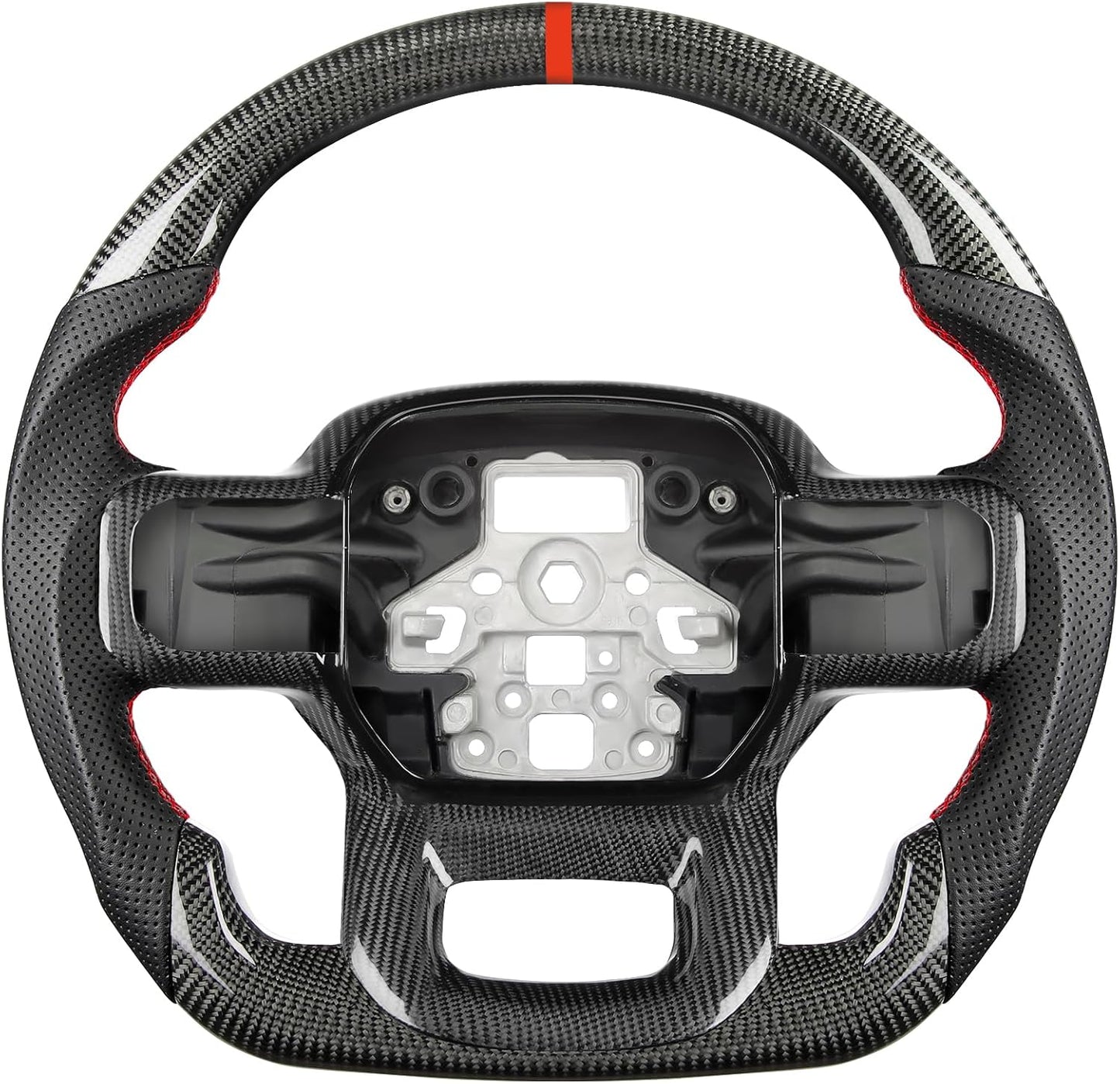 Carbon Fiber Steering Wheel for F-150 2021-2024 Models Upgrade