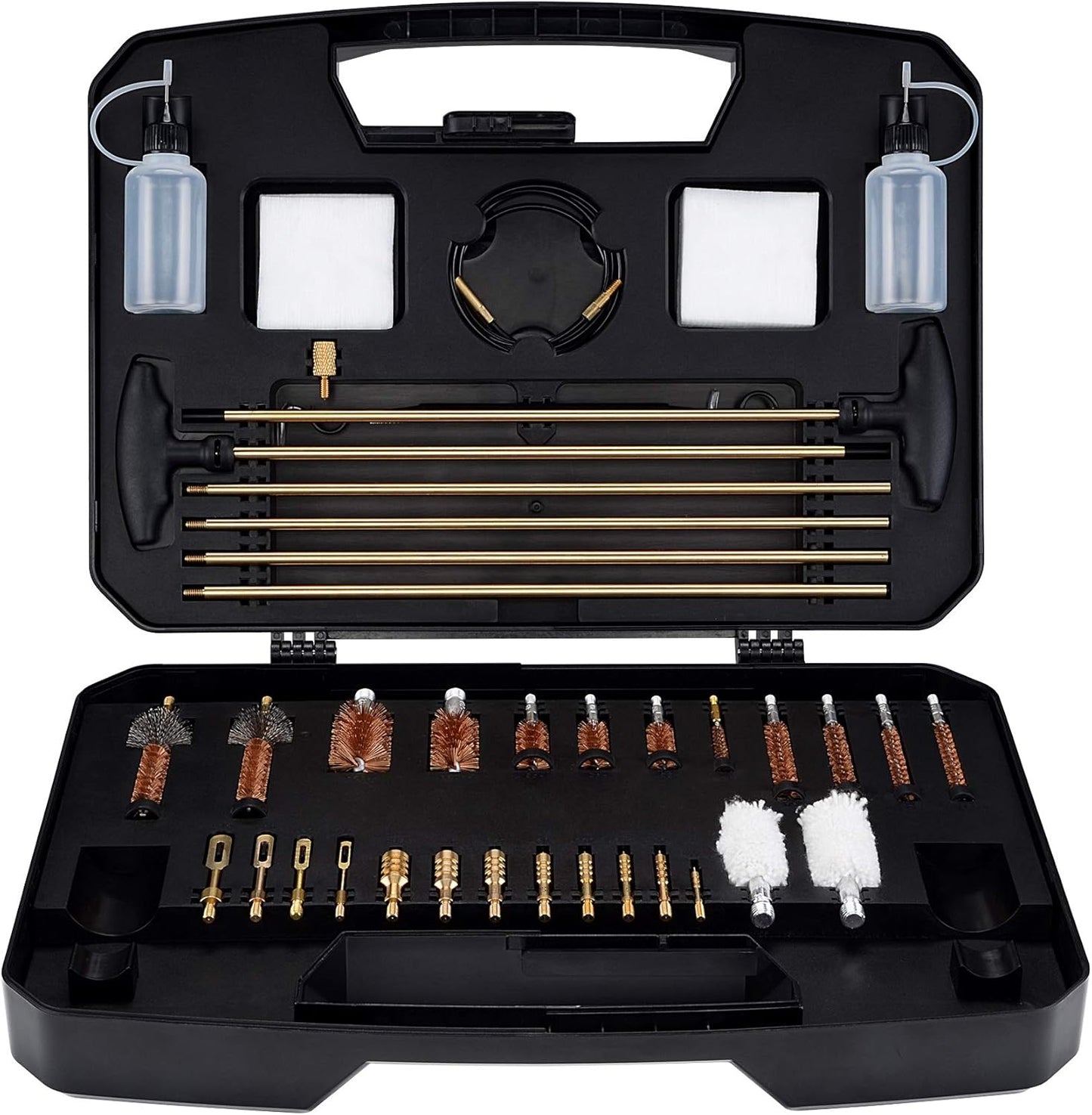 BOOSTEADY Pro Gun Cleaning Kit for All Guns with Brass Brushes
