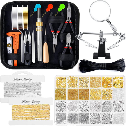 Shynek Jewelry Making Supplies Kit for Adults with Tools