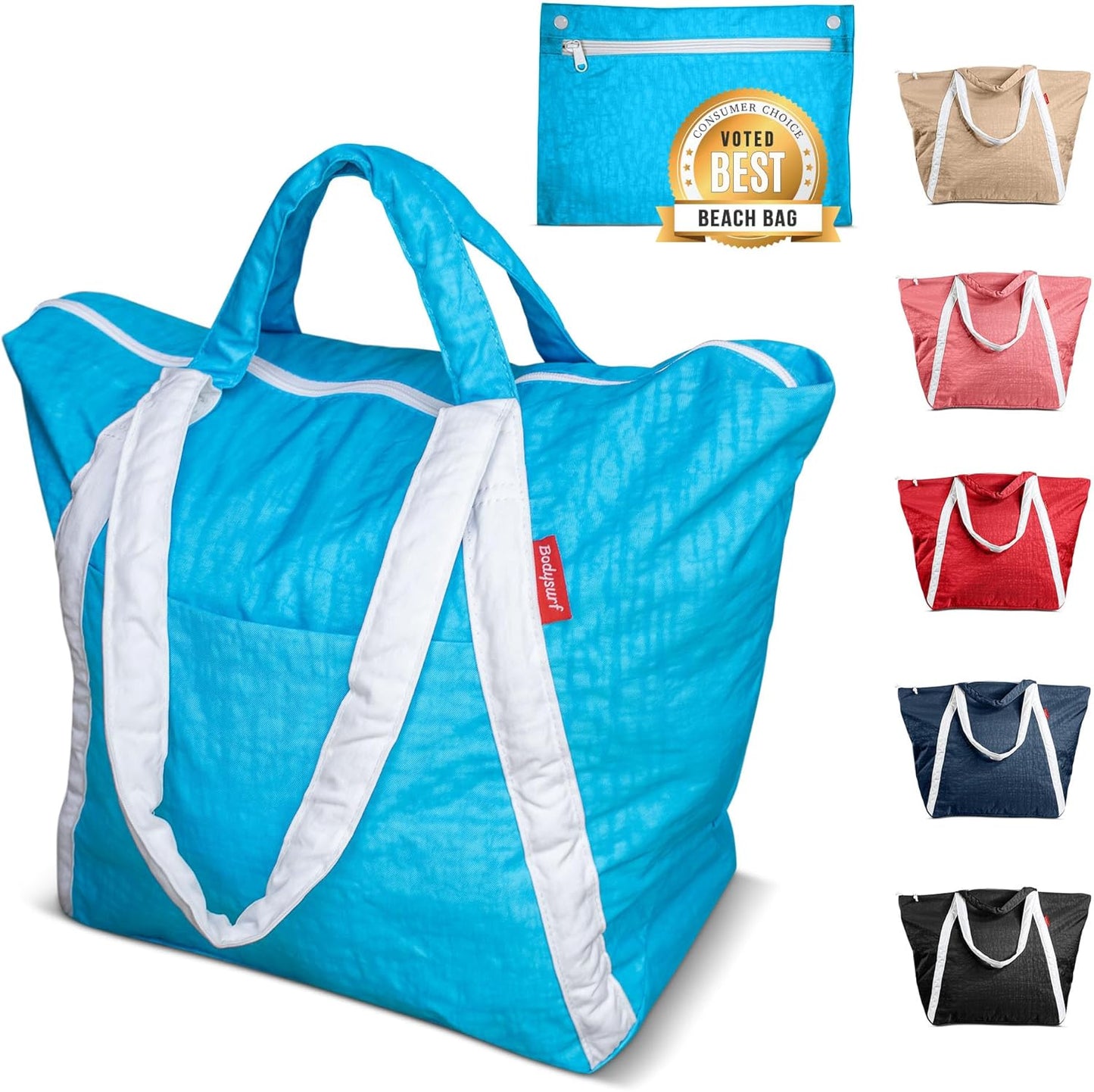 Bodysurf Beach Bags Waterproof Sandproof Travel Tote for All