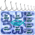 Circle Hooks Fishing Hooks 2X Strong 170PCS/Box - Bulk Saltwater