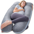 Meiz Pregnancy Pillows U-Shape Body Pillow - Full Support